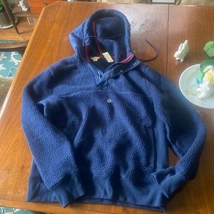 NWT Aeropostale Medium Nubby Navy Hoodie